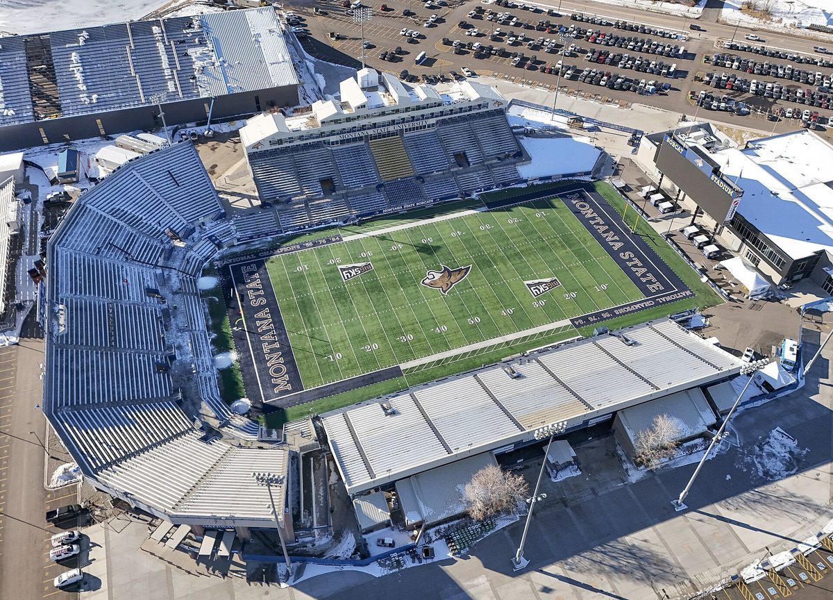 Skyline and aerial view of Bozeman, MT - LD Movers moving service area