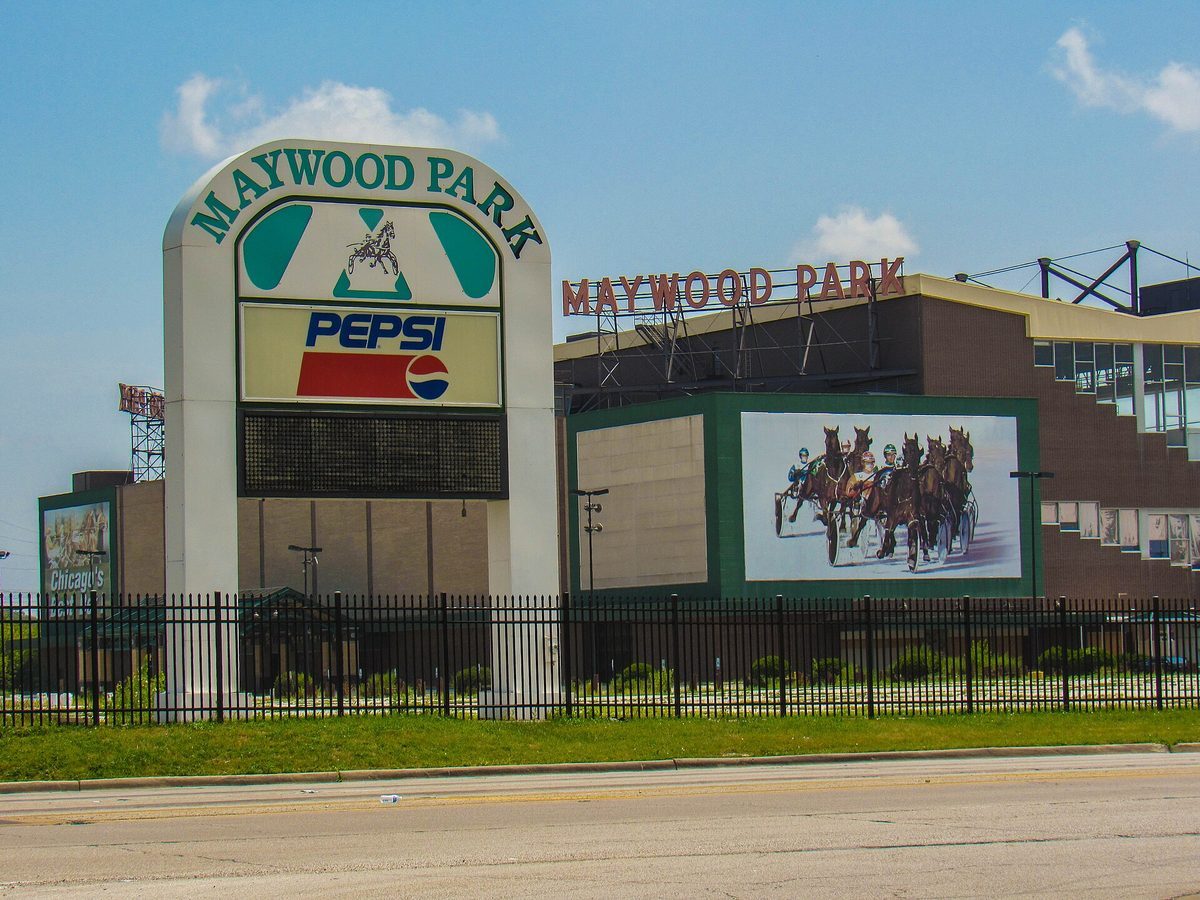 Skyline and aerial view of Maywood, IL - LD Movers moving service area