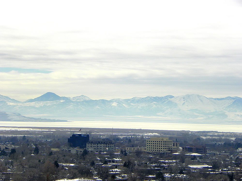 Skyline and aerial view of Provo, UT - LD Movers moving service area