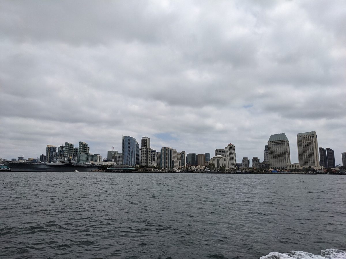 Skyline and aerial view of San Diego, CA - LD Movers moving service area