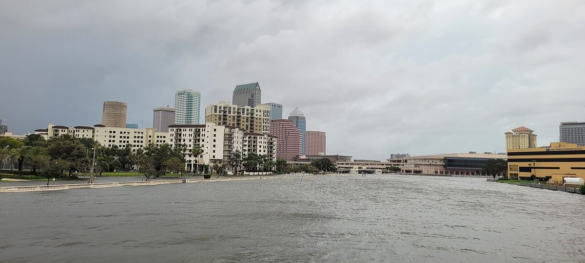 Skyline and aerial view of Tampa, FL - LD Movers moving service area