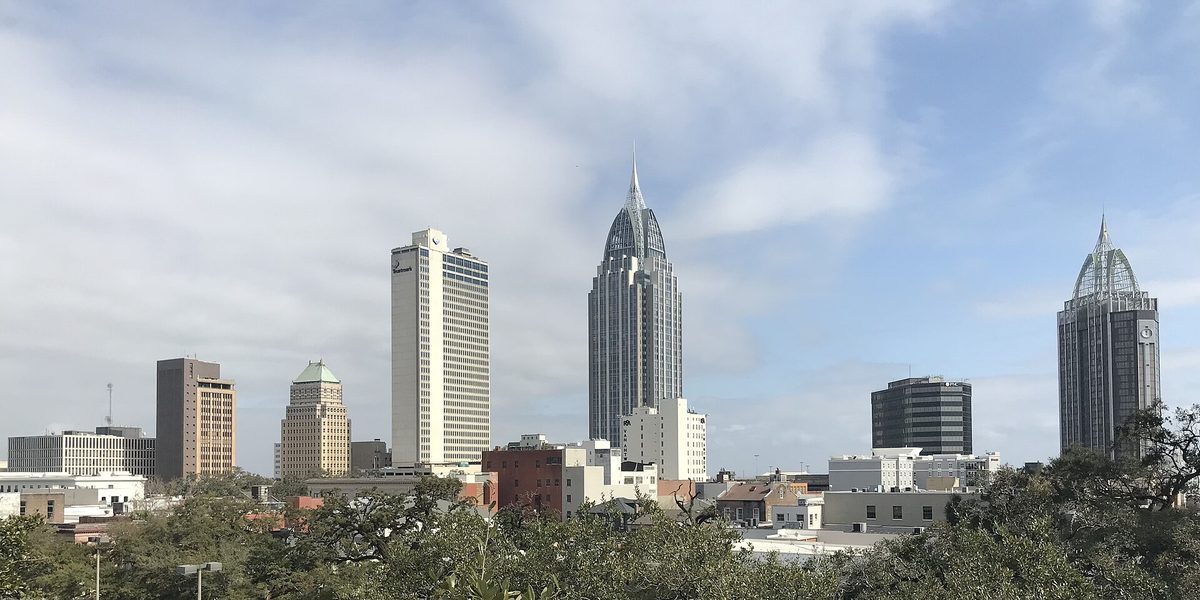 Scenic skyline and landscape view of Alabama - LD Movers moving service area
