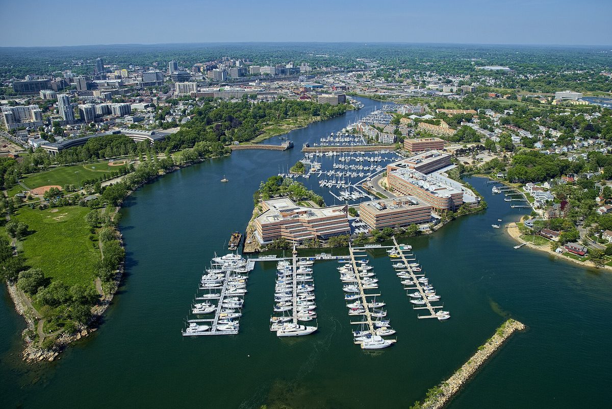 Scenic skyline and landscape view of Connecticut - LD Movers moving service area