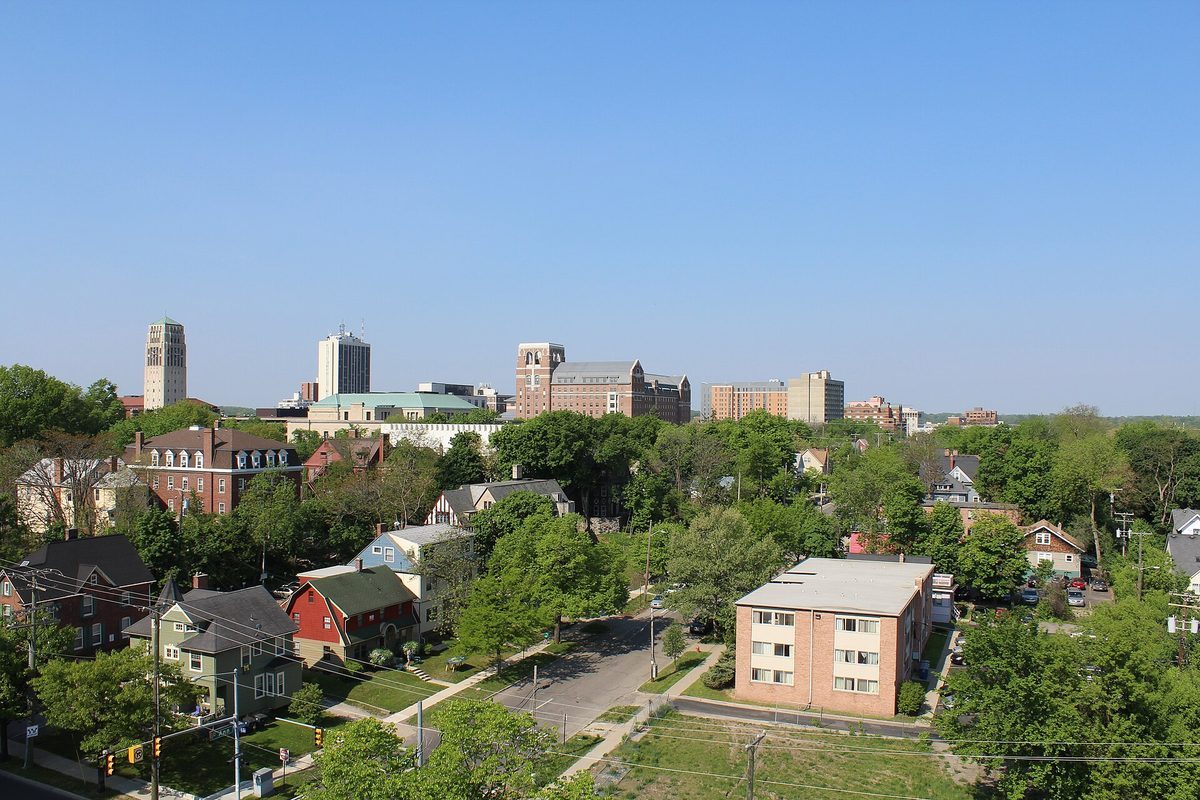 Scenic skyline and landscape view of Michigan - LD Movers moving service area
