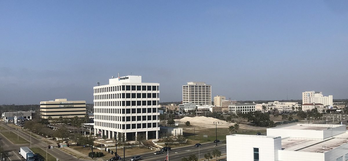 Scenic skyline and landscape view of Mississippi - LD Movers moving service area
