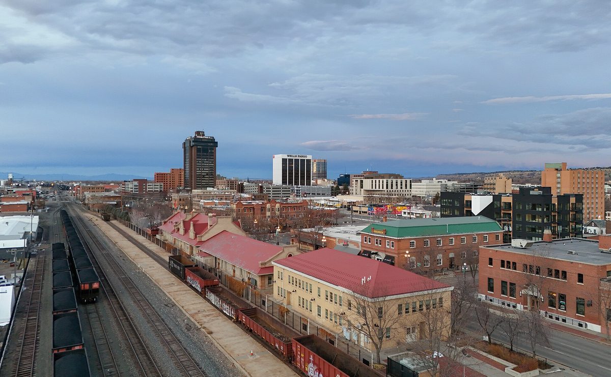 Scenic skyline and landscape view of Montana - LD Movers moving service area