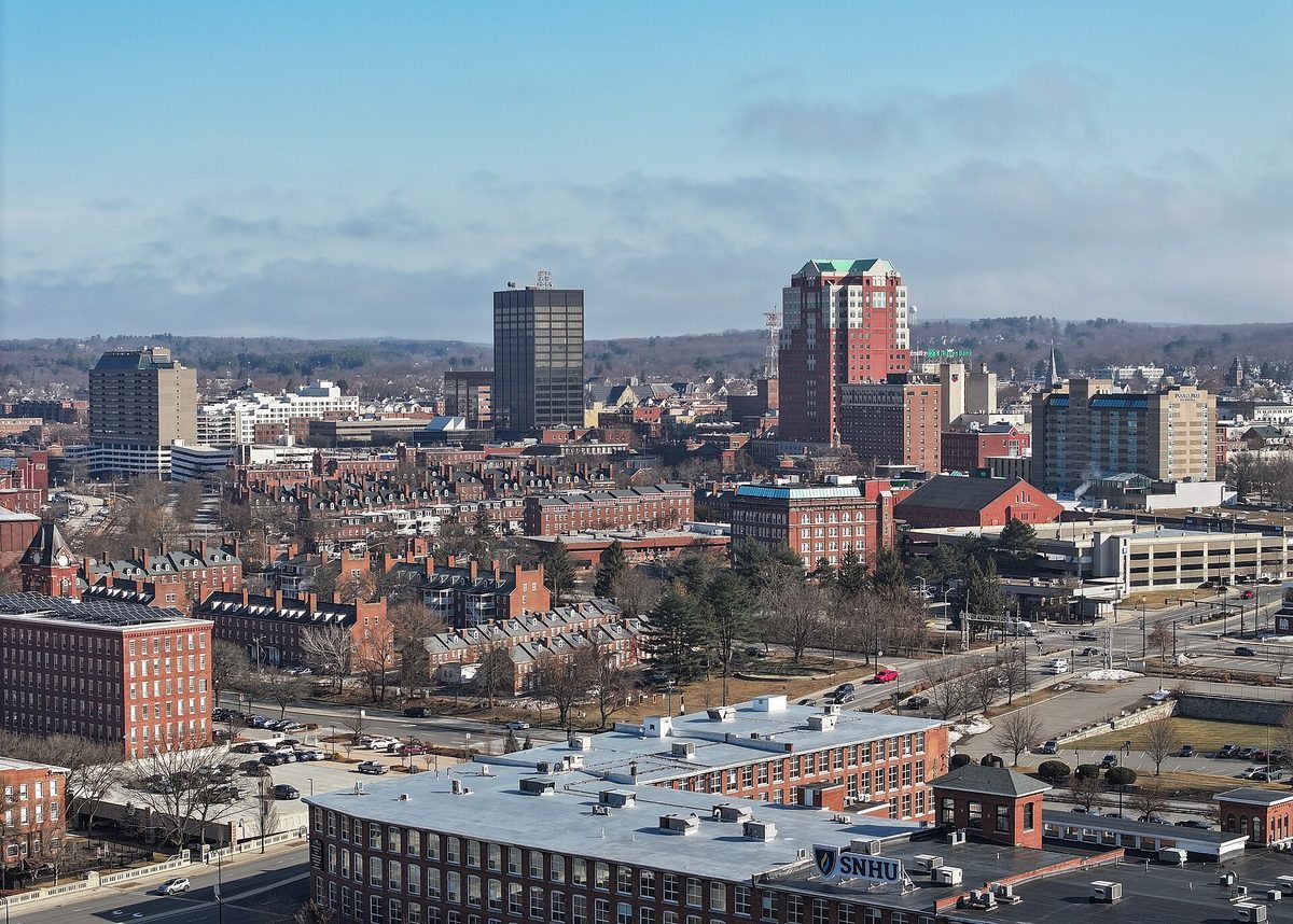 Scenic skyline and landscape view of New Hampshire - LD Movers moving service area