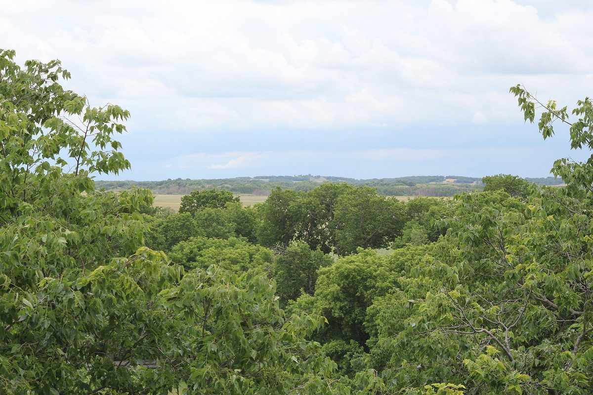 Scenic skyline and landscape view of North Dakota - LD Movers moving service area