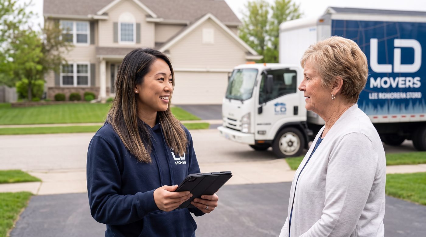 Long-distance moving cost consultation